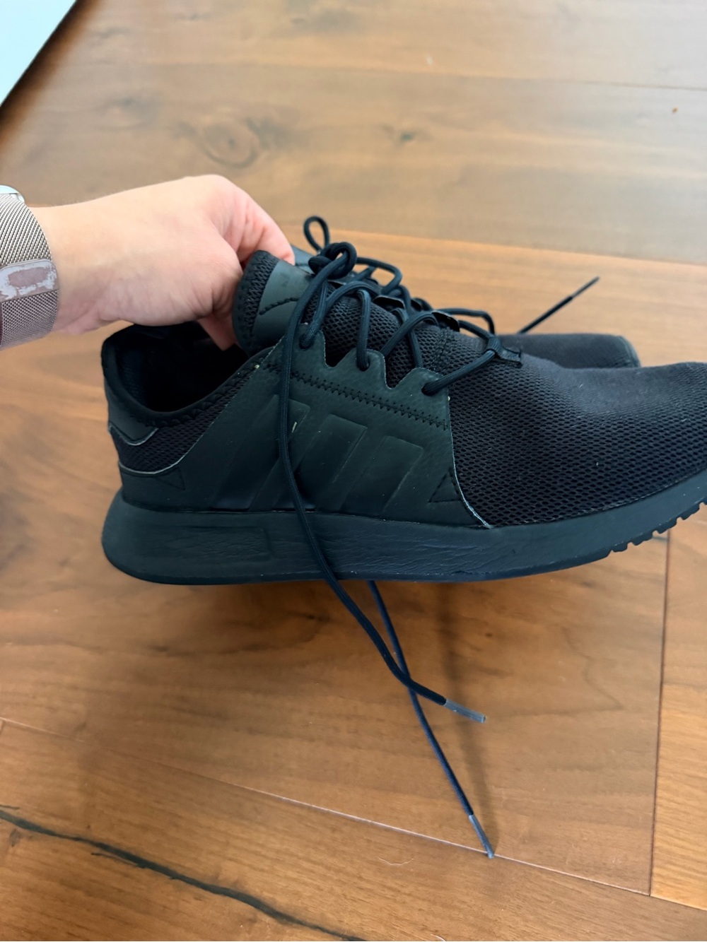 adidas Women's All-Black Lightweight Running Sneakers